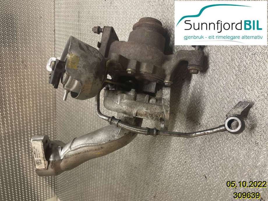 Turbo til Peugeot Partner, 2008-2015 (Type II, Fase 1)  (PEUGEOT|9675101580)