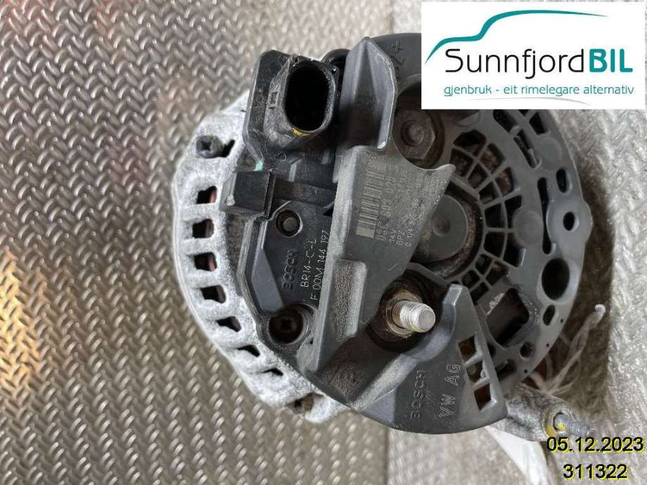 Dynamo til Škoda Octavia 2009-2013 (Type II, Fase 2)  (SKODA|03C903023S|)