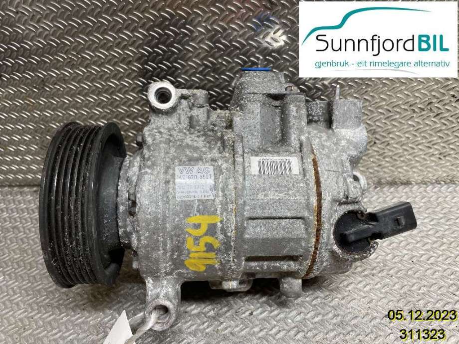 Aircondition kompressor til Škoda Octavia, 2009-2013 (Type II, Fase 2)  (SKODA|1K0820859T)