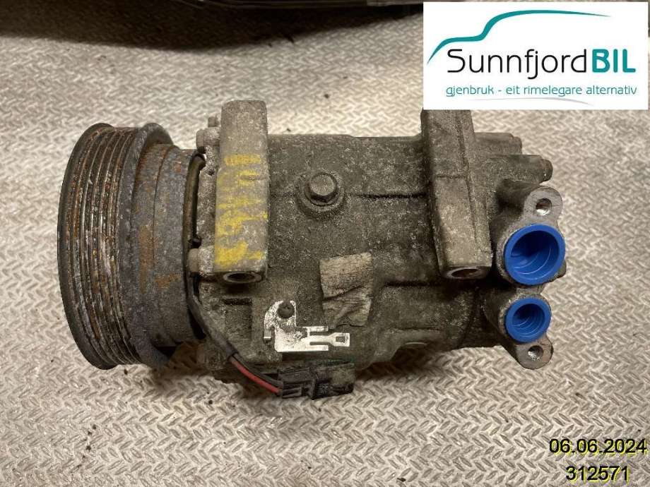 Aircondition kompressor til Nissan Qashqai, 2010-2014 (Type I, Fase 2)  (NISSAN|2763000Q3J)