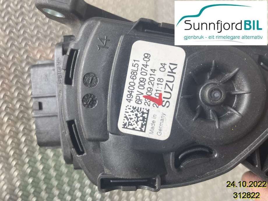Pedal gass til Suzuki SX4 S-CROSS 2013-->> (Type II)  (SUZUKI|4940068L51|6PV00907409|4940068L01)