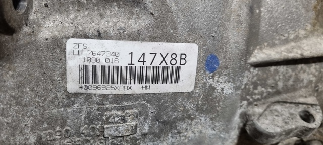 Girkasse automat til BMW 3-Serie 2012-2018 (F30/F31/F34) (F30/F31/F34) (BMW|GA8HP45Z - X8B||24 00 7 647 340)