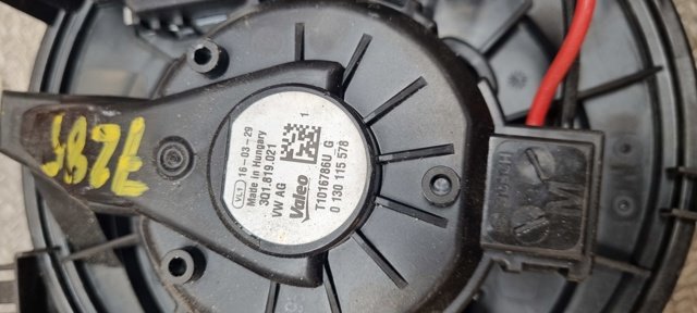 Varmeapparat motor til VW Tiguan 2016-2020 (Type II, Fase 1) (Tiguan 2.0 4MotionBlueMotion|3Q1819021|5WB819021A|)