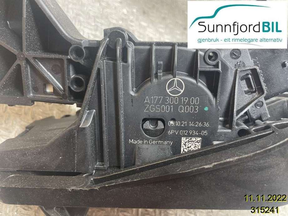 Pedal gass til Mercedes EQA 2021-->>  (A1773001900|)