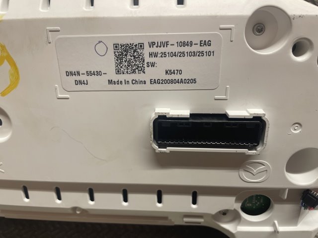 Instrumentpanel til Mazda MX-30 2020-->>  (DN4N55430|VPJJVF10849EAG|DN4N55430DN4J)