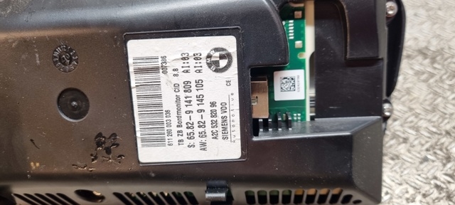 Multimedia display (MCU - Media Controller Unit) til BMW 5-Serie 2003-2010 (E60/E61) (E60/E61) (BMW||65829141809)
