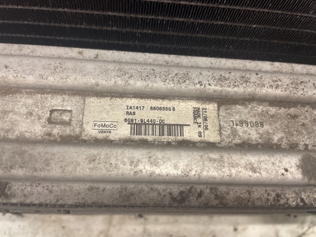 Intercooler til Volvo S80 2006-2013 (Type II, Fase 1)  (VOLVO||31338474)