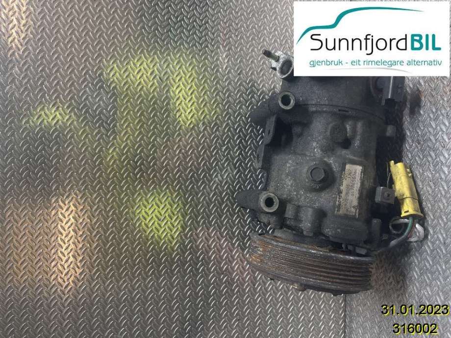 Aircondition kompressor til Citroën Berlingo, 2008-2015 (Type II, Fase 1)  (CITROEN|9822826880)