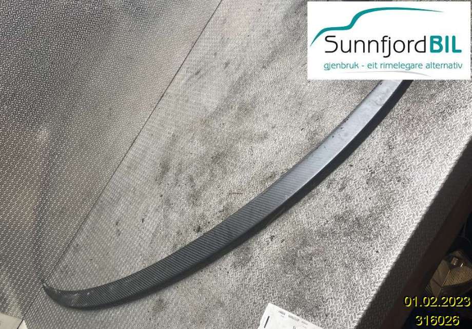 Spoiler bakluke til Tesla Model 3, 2018-2023 (Fase 1)  (TESLA|)
