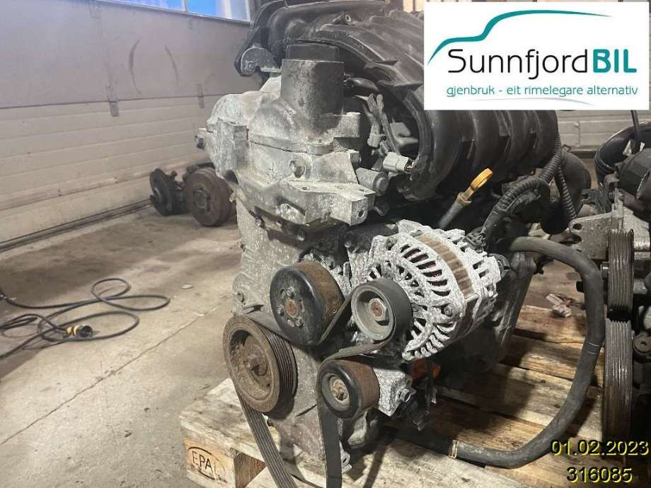 Motor bensin til Nissan Qashqai, 2007-2010 (Type I, Fase 1)  (NISSAN|HR16DE)