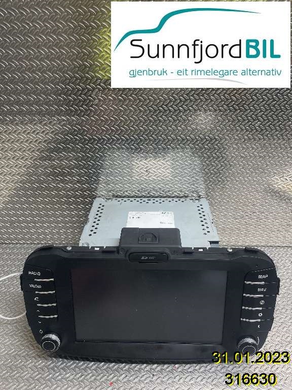 Bilstereo navigasjon til Kia Soul, 2014-2019 (Type II)  (96560E 4111CA)