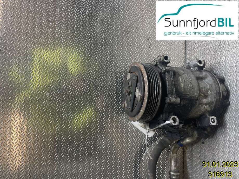 Aircondition kompressor til Volvo V50 2007-2012 (Fase 2)  (VOLVO|36000990|SD7V16|3M5H19D629TA)