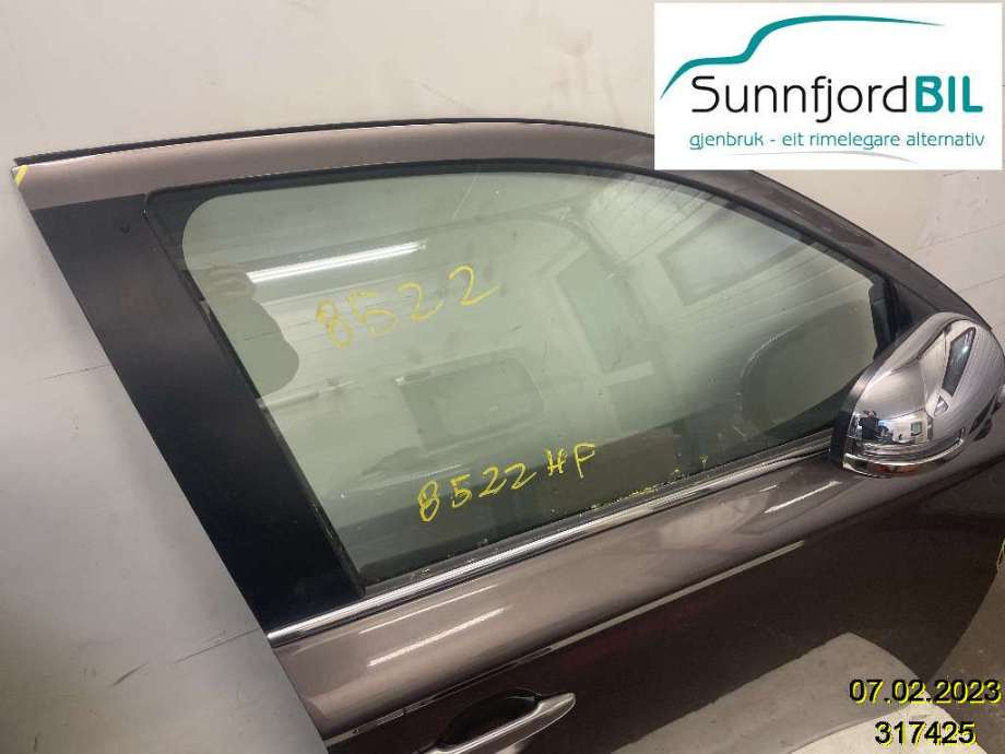 Siderute høyre foran til Mitsubishi Outlander, 2015-->> (Type III, Fase 2)  (MITSUBISHI|5706A584)