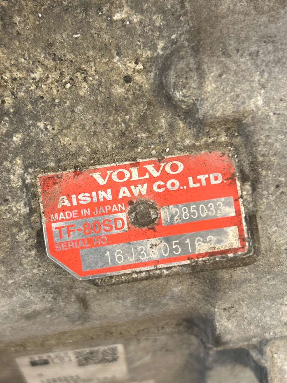 Girkasse automat til Volvo V60/V60 CC 2013-2018 (Type I, Fase 2)  (VOLVO|36050600|TF-80SD|)
