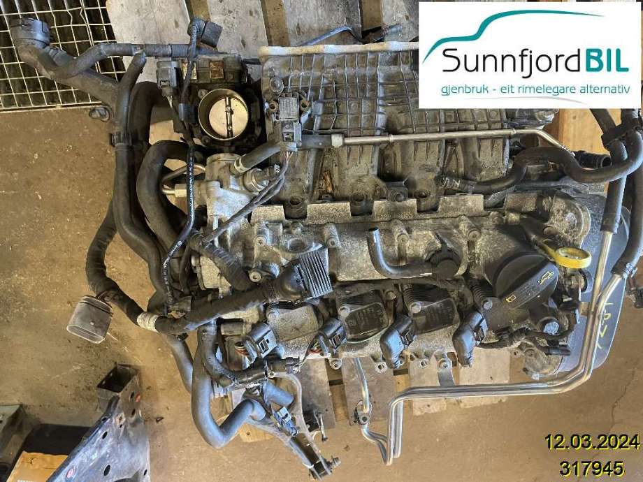 Motor bensin til Škoda Octavia 2013-2016 (Type III, Fase 1)  (SKODA|04E 100 033 B|CHPA|)