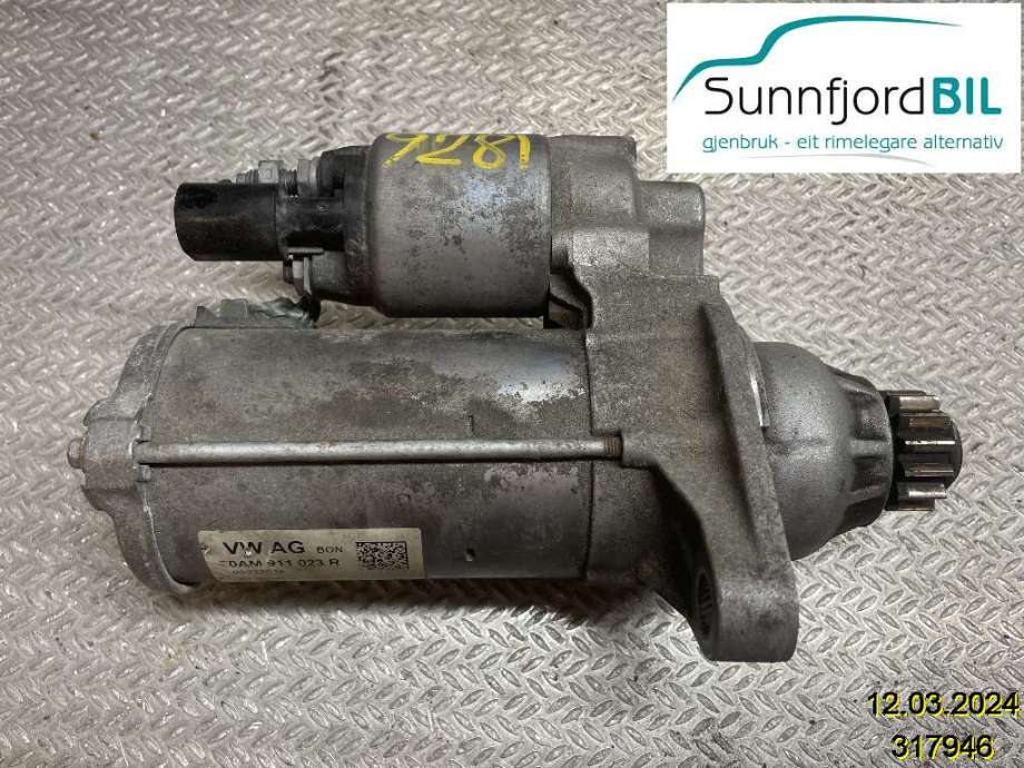Starter til Škoda Octavia, 2013-2016 (Type III, Fase 1)  (SKODA|0AM911022C)