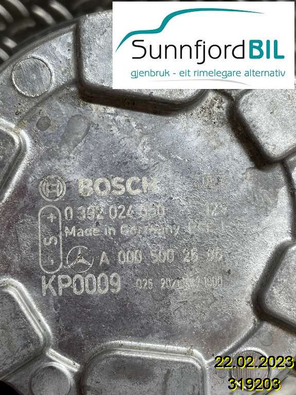 Vannpumpe til Mercedes B-Klasse 2011-2018 (W246) (W246) (A0005002686|0392024050|)