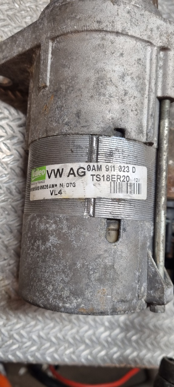 Starter diesel til VW Touran 2007-2010 (Type I, Fase 2)  (VOLKSWAGEN|0AM911023D|)