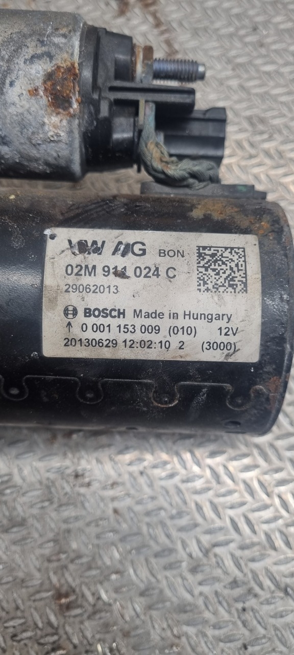 Starter diesel til Škoda Superb 2008-2015 (Type II) (SKODA|02M911024C|0001153009)