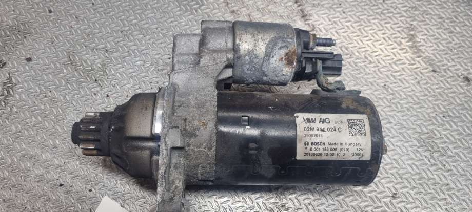 Starter diesel til Škoda Superb 2008-2015 (Type II) (SKODA|02M911024C|0001153009)