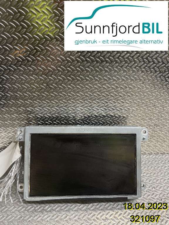 Multimedia display (MCU - Media Controller Unit) til Audi A4, 2007-2014 (Type IV) (B8) (B8) (AUDI|8T0919603C)