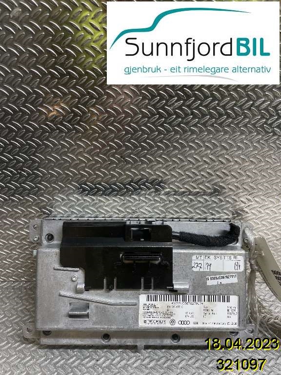 Multimedia display (MCU - Media Controller Unit) til Audi A4 2007-2014 (Type IV) (B8) (B8) (AUDI|8T0919603C|)