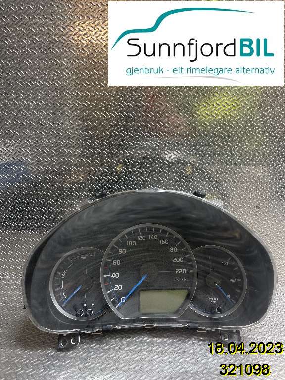 Instrumentpanel til Toyota Yaris, 2012-2014 (Type III, Fase 1)  (TOYOTA|838000DT70)