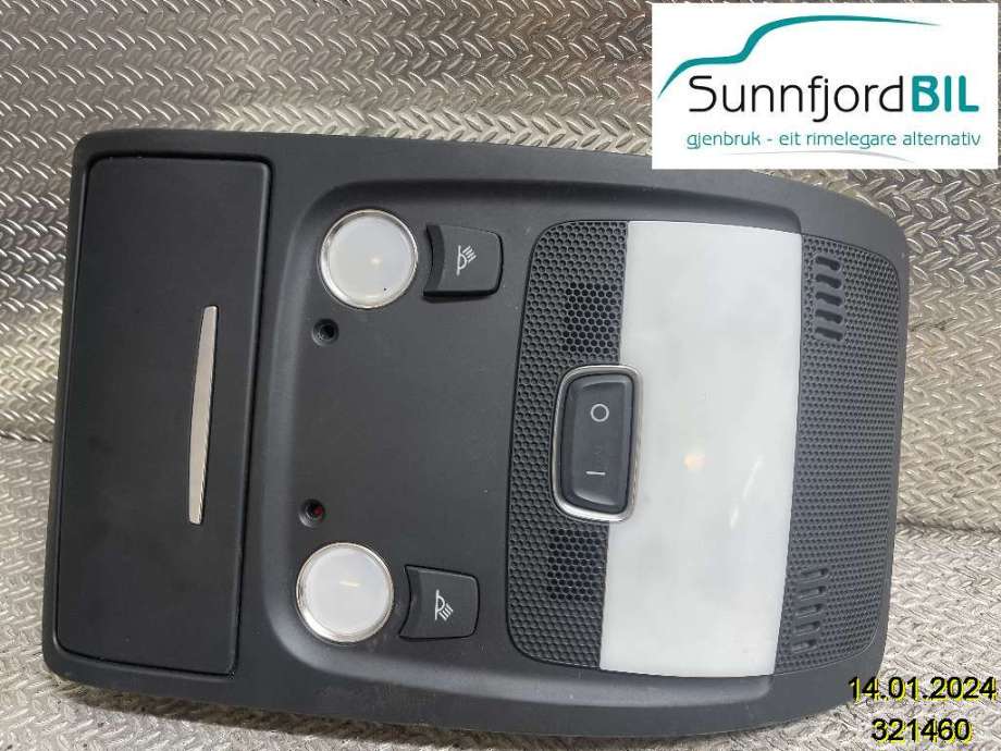 Taklyspanel til Audi A4 2007-2014 (Type IV) (B8) (B8) (AUDI|8T0947140||8T0947135B)