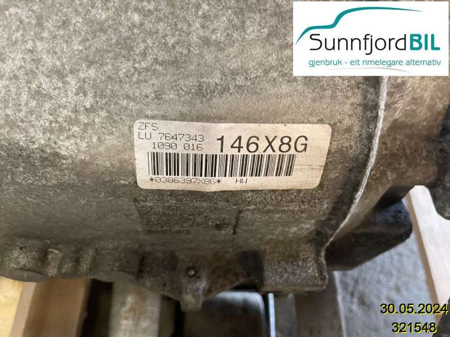 Girkasse automat til BMW 3-Serie 2012-2018 (F30/F31/F34) (F30/F31/F34) (BMW|24 00 7 633 695|)