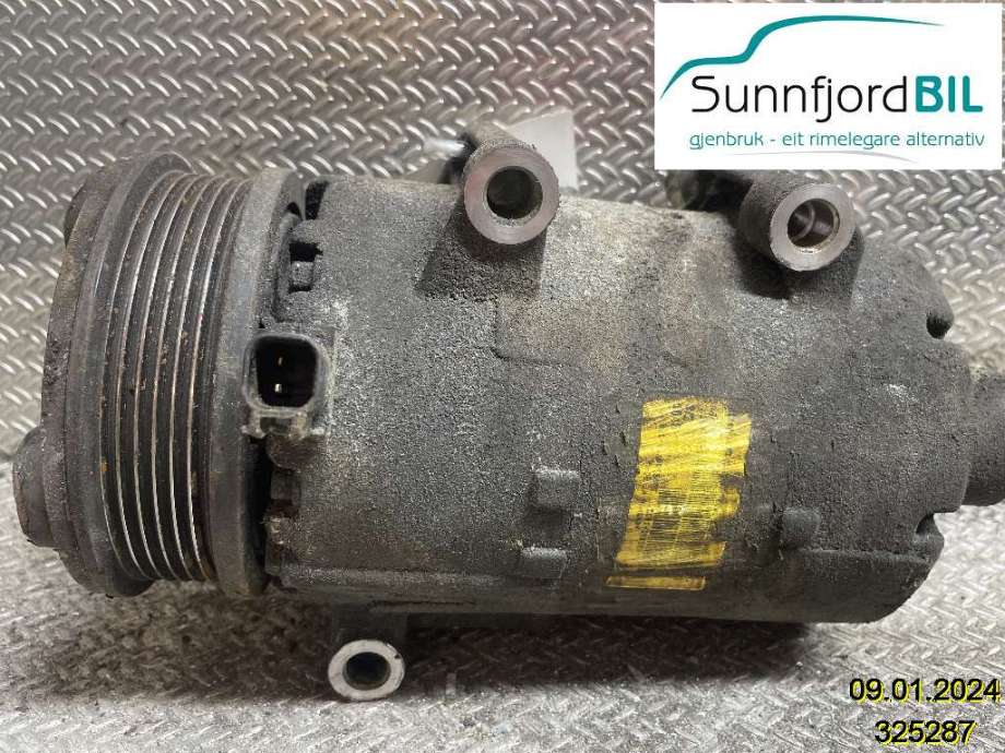 Aircondition kompressor til Ford S-Max 2006-2010 (Type I, Fase 1)  (FORD|1858669|6G9119D629KG|)