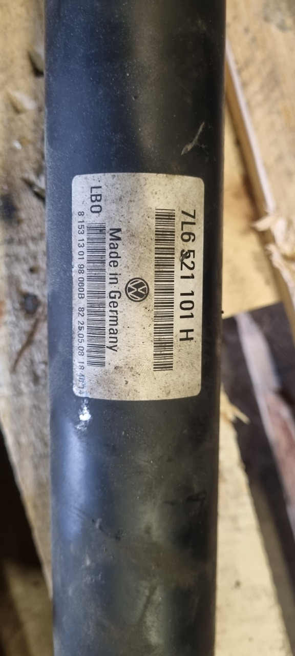 Mellomaksel fremre til Audi Q7, 2006-2010 (Type I, Fase 1)  (AUDI|7L6521101H)
