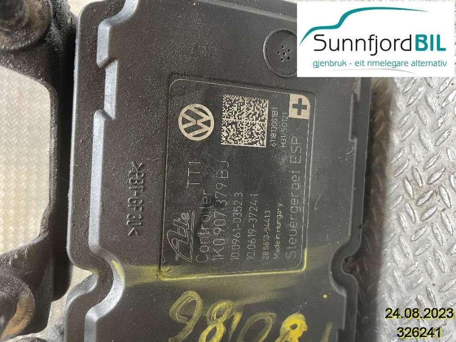 ABS sentral til Škoda Octavia 2009-2013 (Type II, Fase 2)  (SKODA|1K0614517DE||1K0907379BJ)