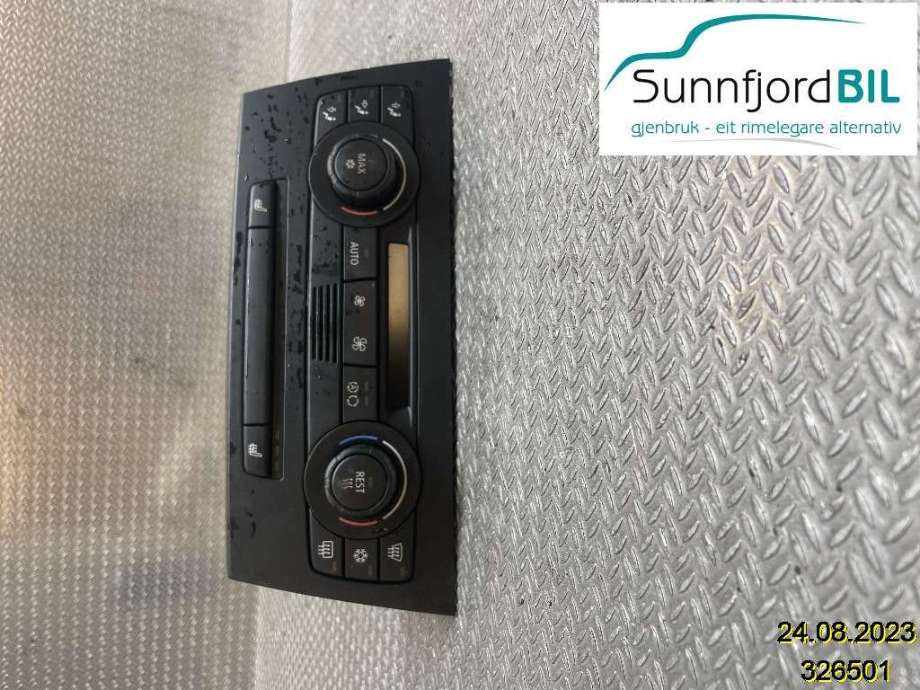 Varmeapparat betjening til BMW 3-Serie, 2005-2011 (E90/E91/E92/E93) (E90/E91/E92/E93) (BMW|64119199259)