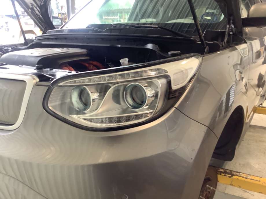 Frontlykt venstre halogen til Kia Soul, 2014-2019 (Type II)  (KIA|92101E40101D)