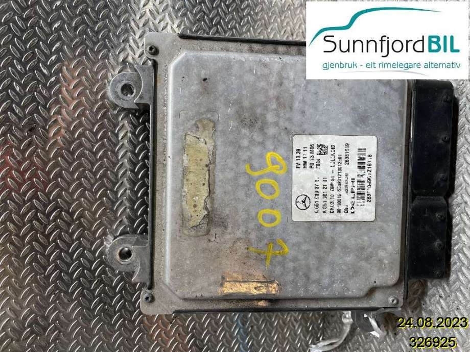 Styreenhet motor til Mercedes E-Klasse 2013-2016 (Fase 2) (W212) (W212) (MERCEDES|A6519003701|)