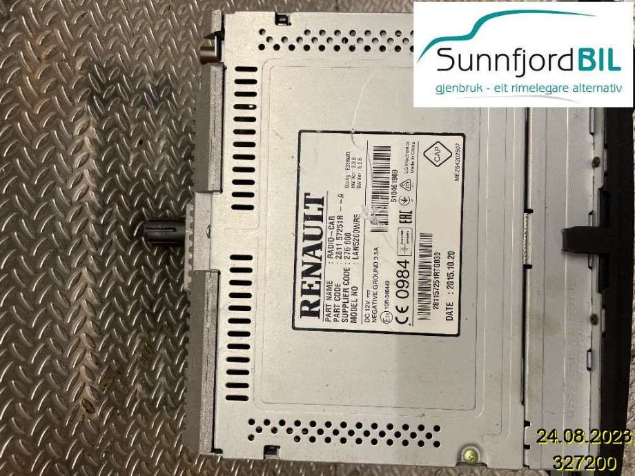 Bilstereo til Opel Vivaro B 2014-2019  (OPEL|93462824|93459122|281157251RA)