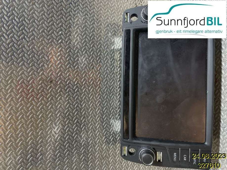 Multimedia display (MCU - Media Controller Unit) til VW e-Golf, 2014-2017 (Fase 1)  (VOLKSWAGEN|5G0919606)