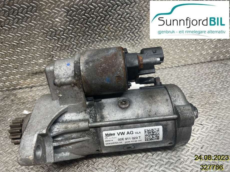 Starter diesel til Audi A3 2012-2016 (Type III, Fase 1)  (AUDI|02E911023T|02E911022C|)