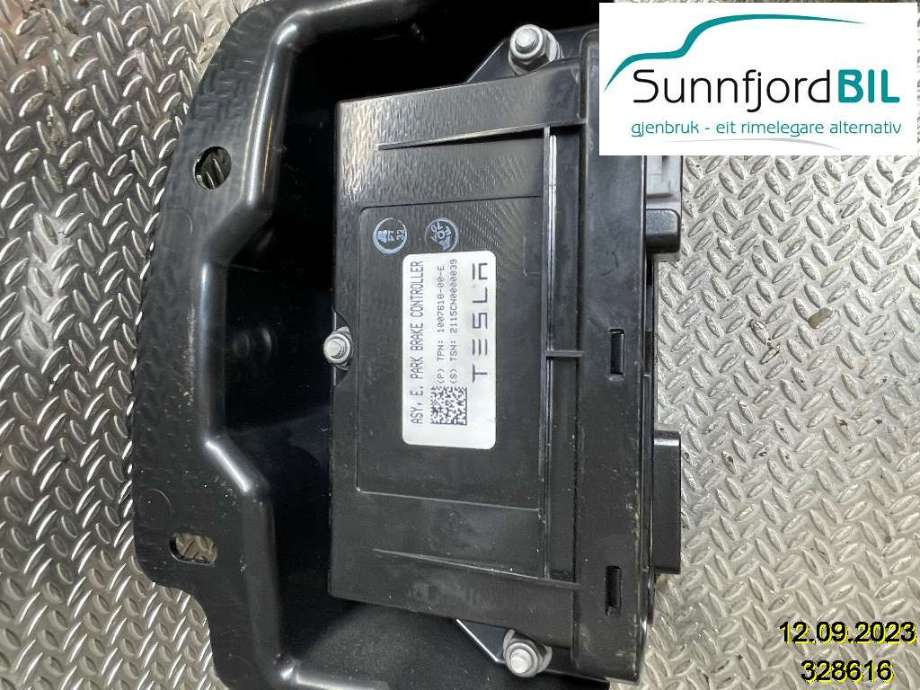 Styreenhet elektrisk parkbrems (EPB - Electric Parking Brake) til Tesla Model S 2013-2016 (Fase 1)  (100761800E|)