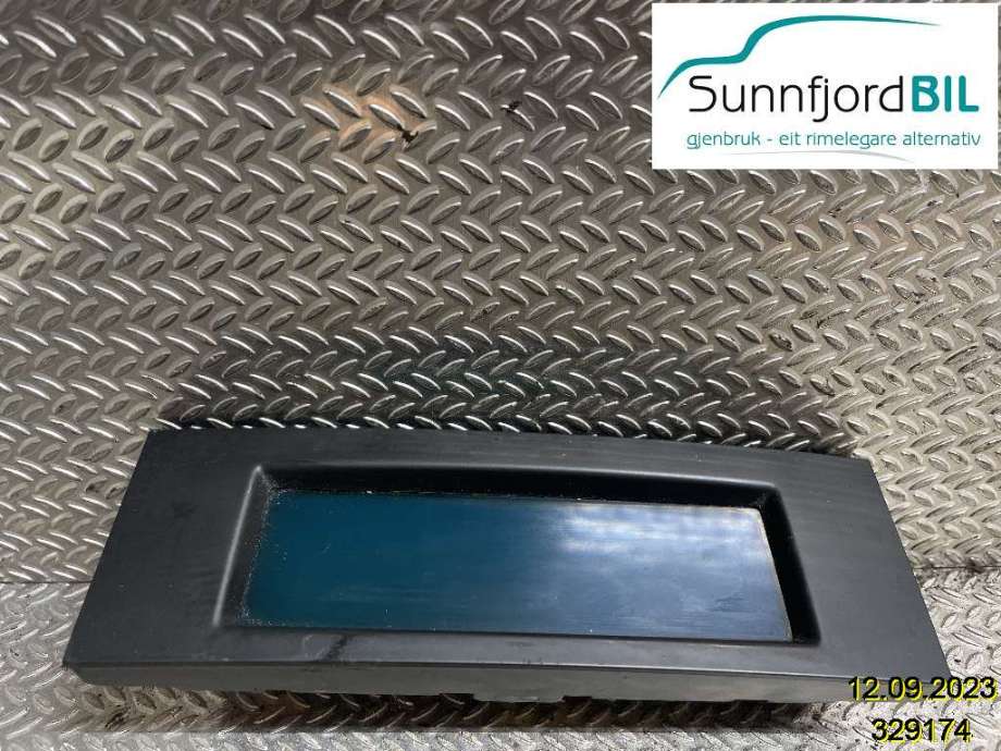 Instrument kjørecomputer til Peugeot 5008 2010-2017 (Type I) (PEUGEOT||NS1261103|967665538001)
