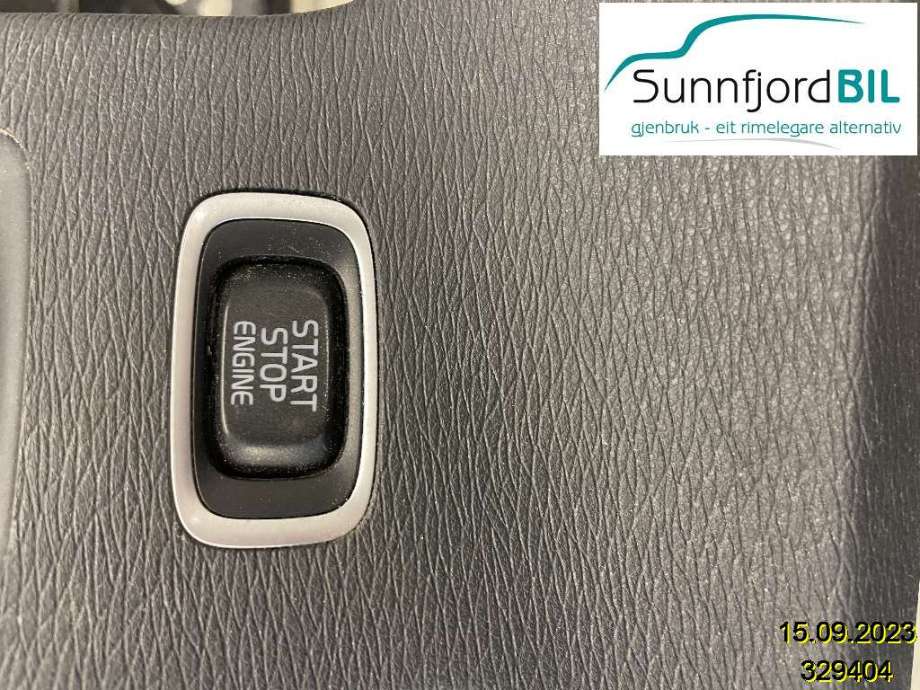 Bryter start/stopp til Volvo V60, 2010-2013 (Type I, Fase 1)  (VOLVO|31456644)
