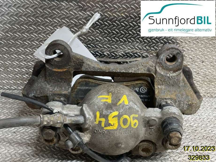 Bremsecaliper venstre foran til Audi A6, 2011-2014 (Type IV, Fase 1) (C7) (C7) (AUDI|4G0615123D)