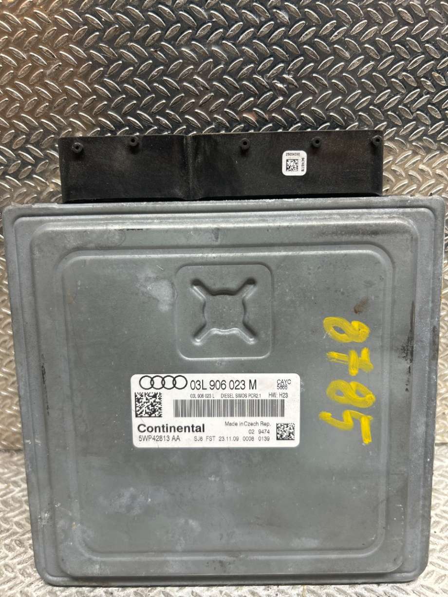 Styreenhet motor til Audi A3 2009-2012 (Type II, Fase 2)  (AUDI|03L906023M|5WP42813AA|03L 906 023 M)