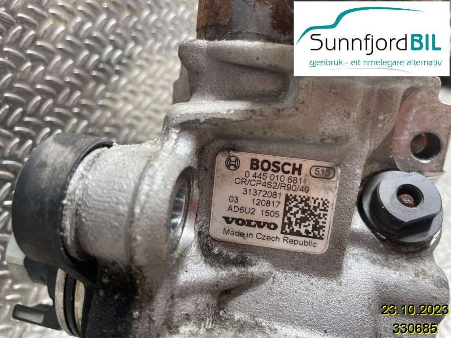 Dieselpumpe til Volvo S60 2010-2014 (Type II, Fase 1)  (VOLVO|36002064|0445010681|31372081)