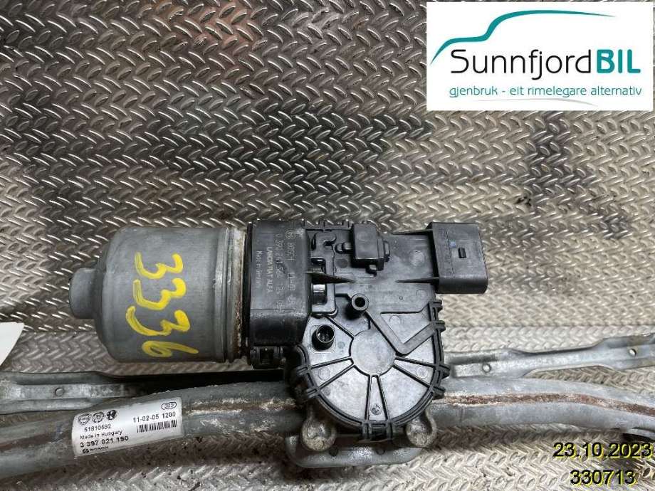 Viskermotor frontrute til Fiat Doblo 2010-->> (Type II)  (FIAT|51810592|0390241564|)