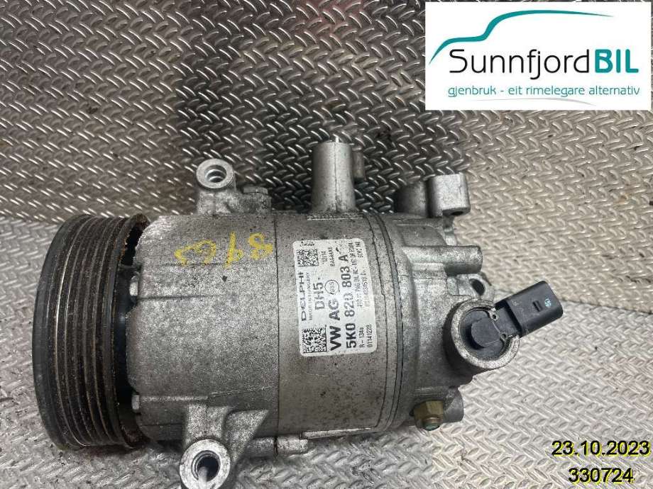 Aircondition kompressor til VW Transporter / Caravelle, 2015-2019 (T6) (T6) (VOLKSWAGEN|5Q0820803K)