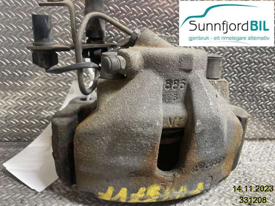 Bremsecaliper venstre foran til Audi A4 2004-2008 (Type III) (B7) (B7) (AUDI|8E0615123A|)