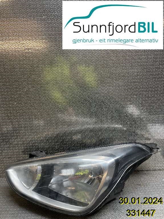 Frontlykt venstre halogen til Hyundai i10 2014-2018 (Type II)  (HYUNDAI|92101B 9000|92101B9000|)