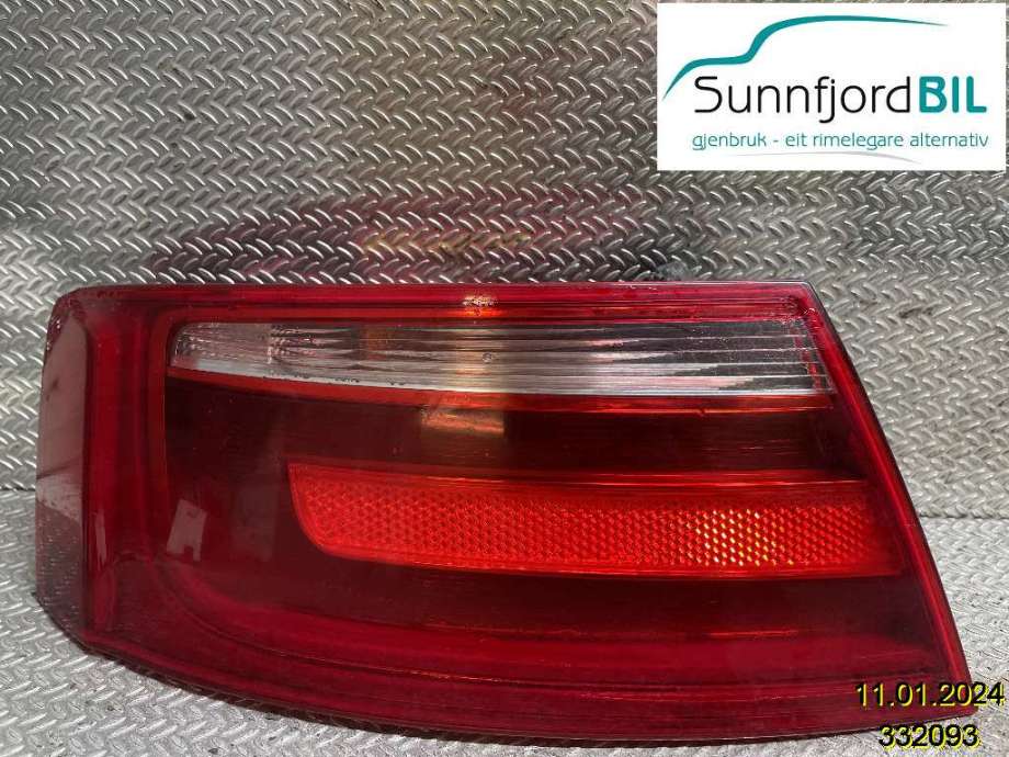 Baklykt venstre til Audi A5 2007-2016 (Type I)  (Audi A5 CoupeQuattro 2,0|8T0 945 095 E|8T0945095E|8TO945095)