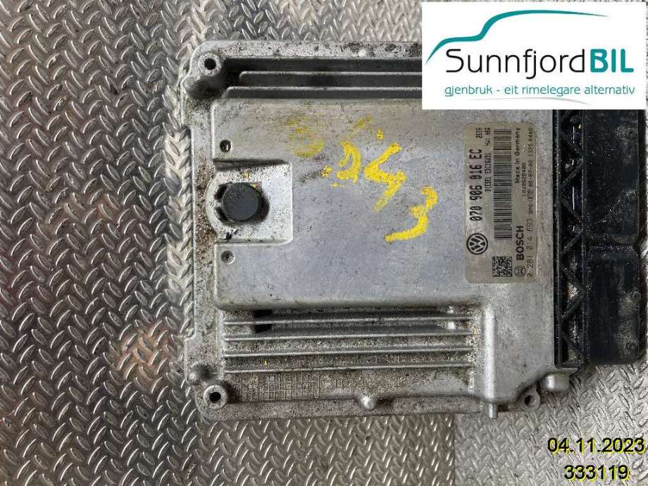 Styreenhet motor til VW Transporter / Caravelle, 2009-2015 (Fase 2) (T5) (T5) (VOLKSWAGEN|070906016EC)